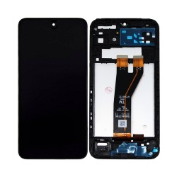 Touch+Display+Frame Samsung Galaxy A14 5G/A146B Service Pack (Grande Connector) Preto
